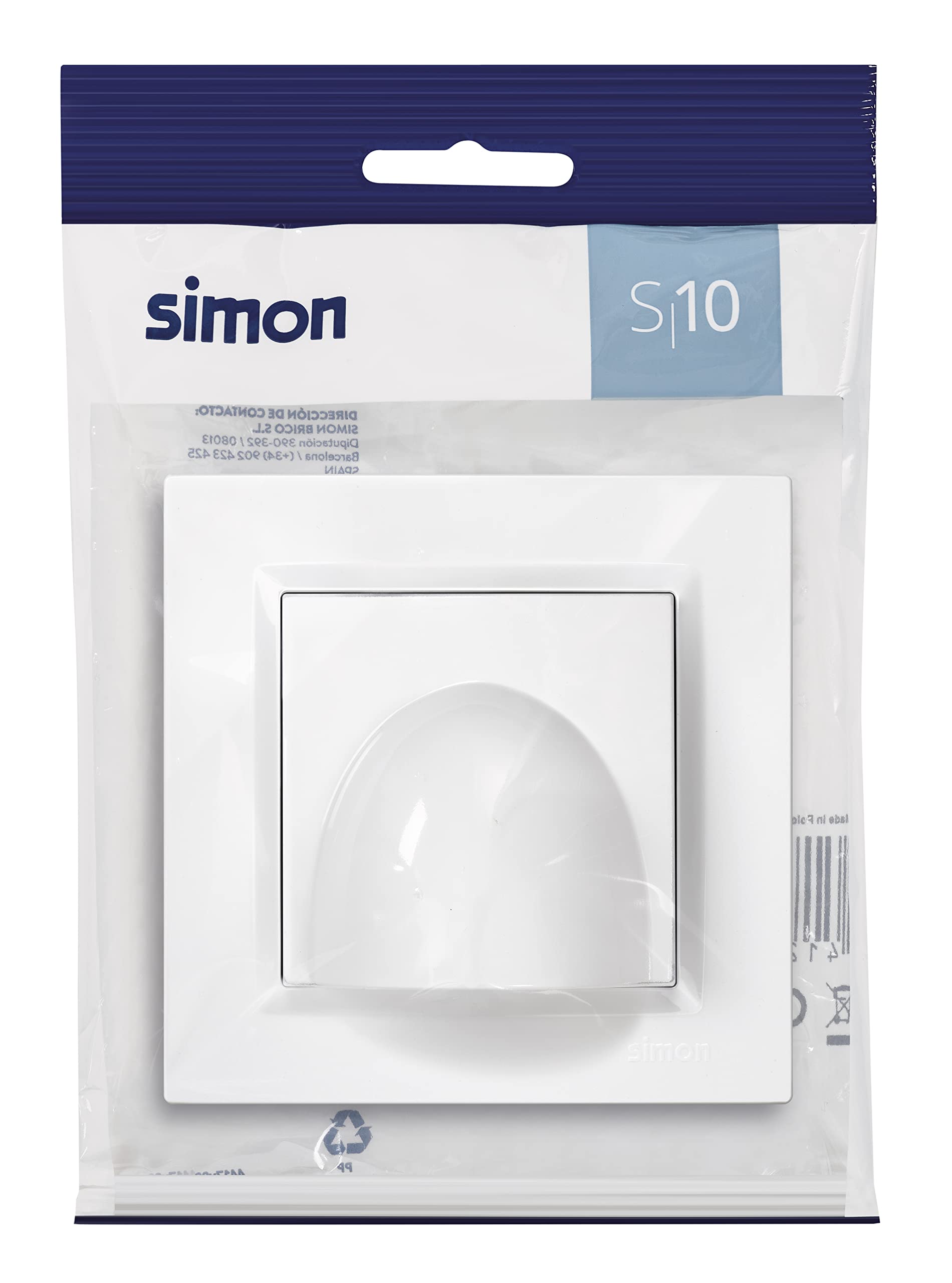 Kabelausgang, Weiß, SIMON 10