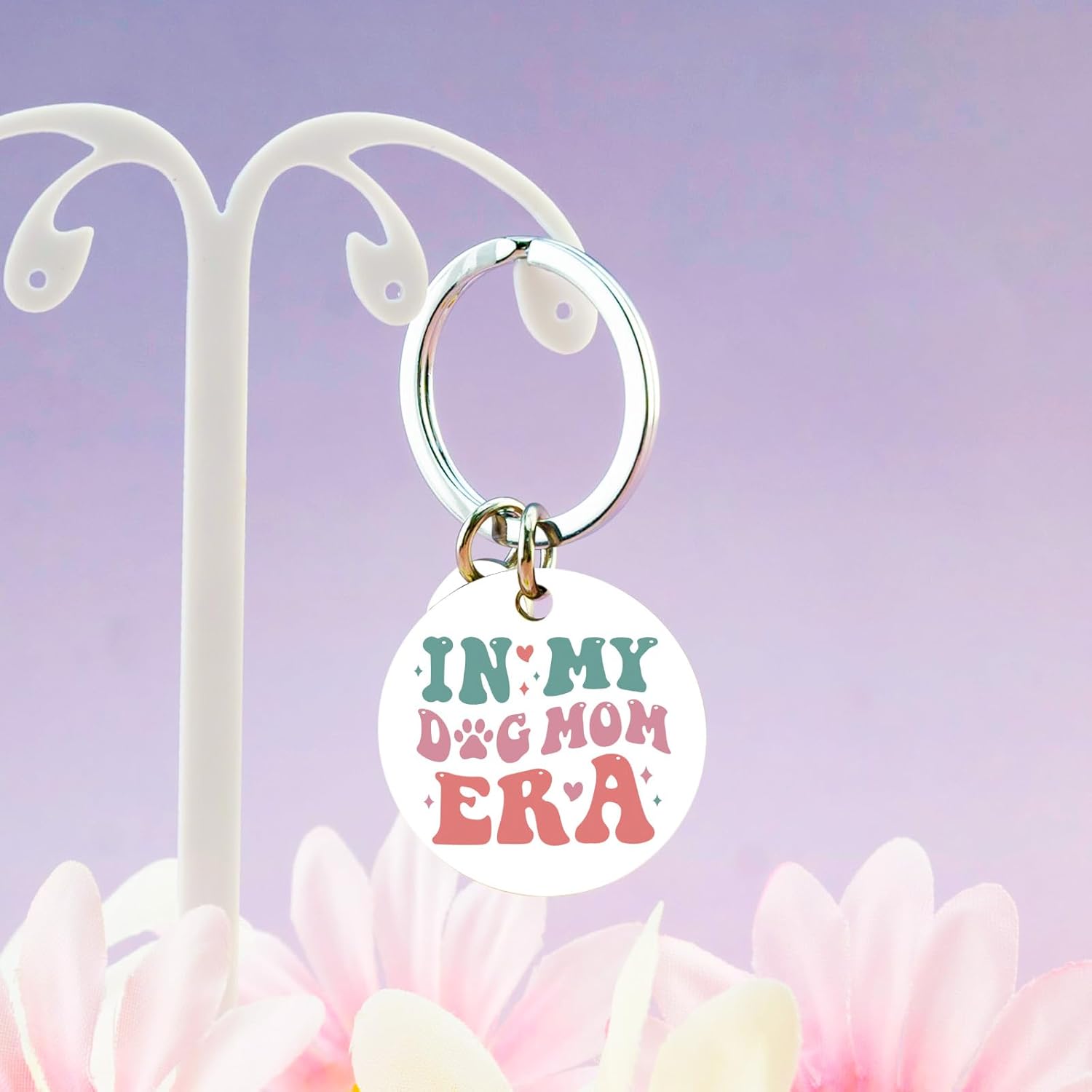 Dog Mom Gifts for Women Owner Dogs Lovers Gifts for Women Christmas Gift for Dog Mom Keychain Mothers Day Birthday Gift for Pet Dogs Owners - Image 4