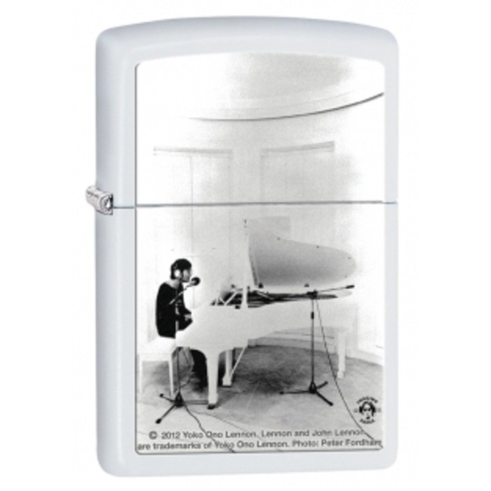 Zippo John Lennon Piano Windproof Lighter - White Matte : Amazon 