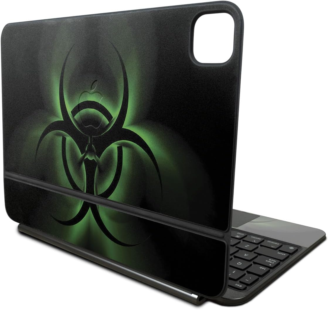 Skin Compatible with Apple Magic Keyboard for iPad Pro 11‑inch (M4) 2024 - Awesome 80s - Premium 3M Vinyl Protective Wrap Decal Cover - Easy to Apply | Crafted in The USA by MightySkins