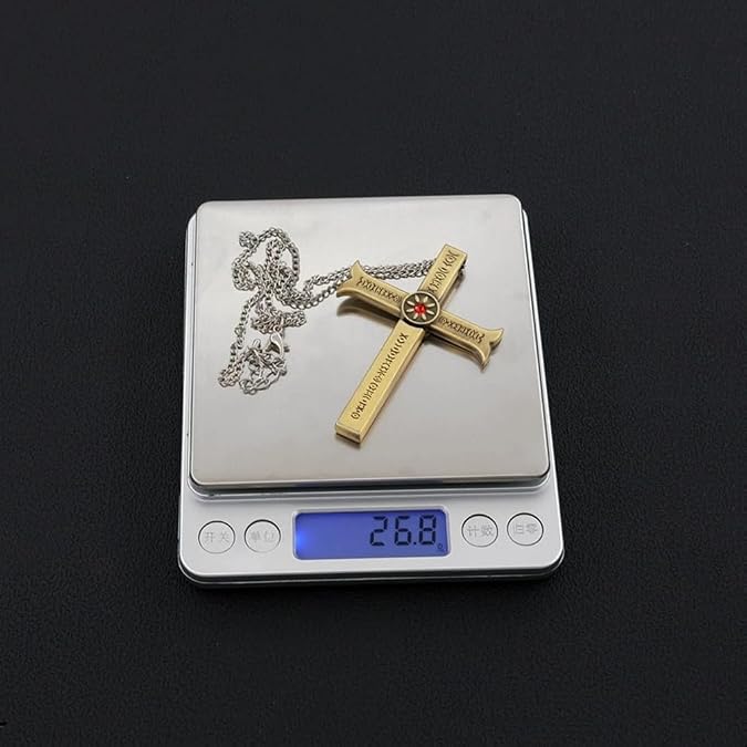Anime A Pieces Necklace for Women Men Dracule Mihawk Cross Metal Necklaces Jewelry Pendant Chains Choker Collares Gift