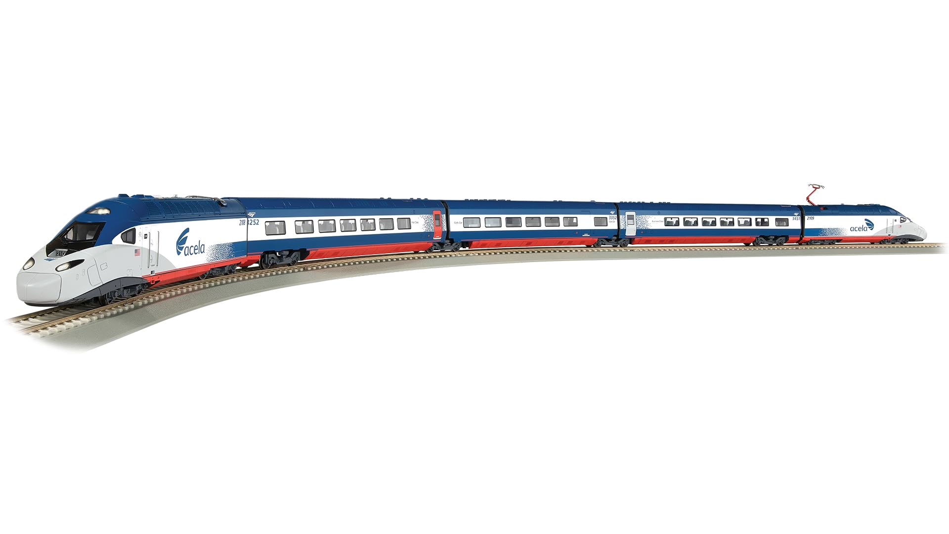 Amazon.co.jp: Bachmann Trains - Amtrak ACELA II - すぐに走れる電車
