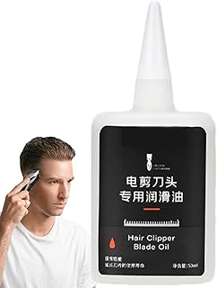 ヘアトリマー用润滑油 髪剃りバリカンのメンテナンスに必要な油 ヘアトリマーの手入れに使用する润滑剤,50ミリリットル 防錆電気トリマー潤滑 | クリッパー用潤滑油,隣人共用・旅行携帯・出張用・家庭理容師向け潤滑油