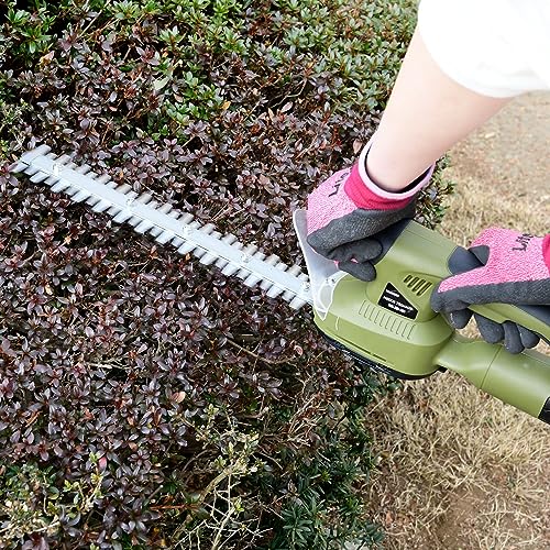 山善(YAMAZEN) 10.8V 電動ヘッジトリマー 充電式 2.5Ah 刈込幅約300mm 両刃タイプ...