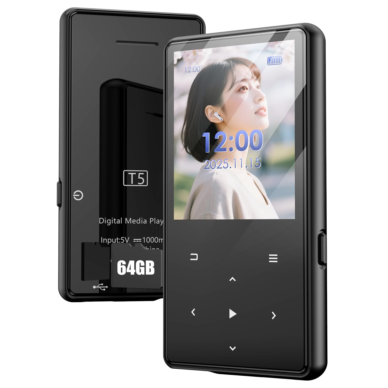 5.4 Bluetooth HiFiロスレス音質 ハイレゾ対応 mp3プレーヤー Amazon.co.jp: HiFiロスレス音質 ハイレゾ対応 mp3プレーヤー ポータブルプレーヤー