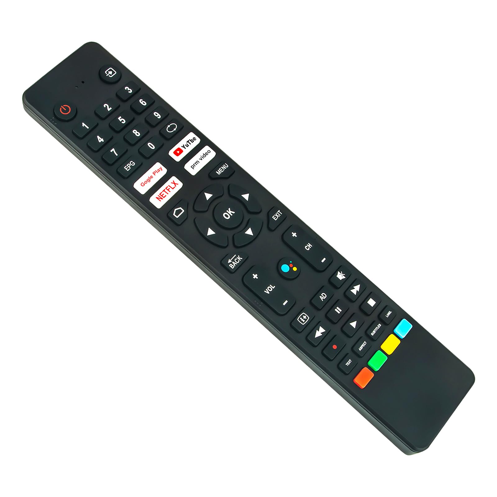 BT-VoiceRC-20-1 Telecomando di ricambio vocale adatto per Smart TV Sharp BTVoiceRC201 RC-20-1