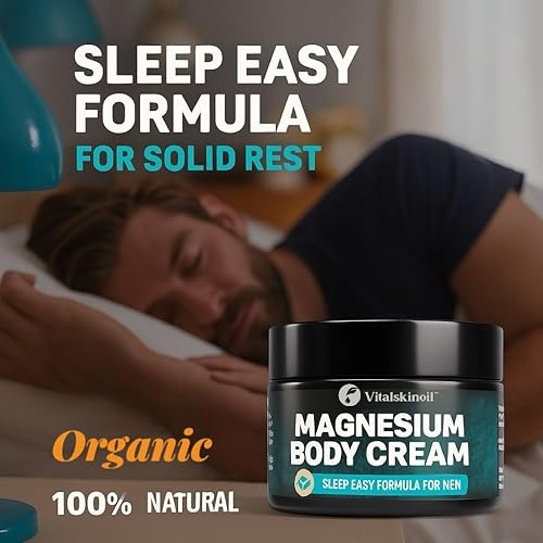 Miniatura 6 de Loción de crema corporal de glicinato de magnesio  Sleep Easy Formula, manteca corporal perfumada de colonia