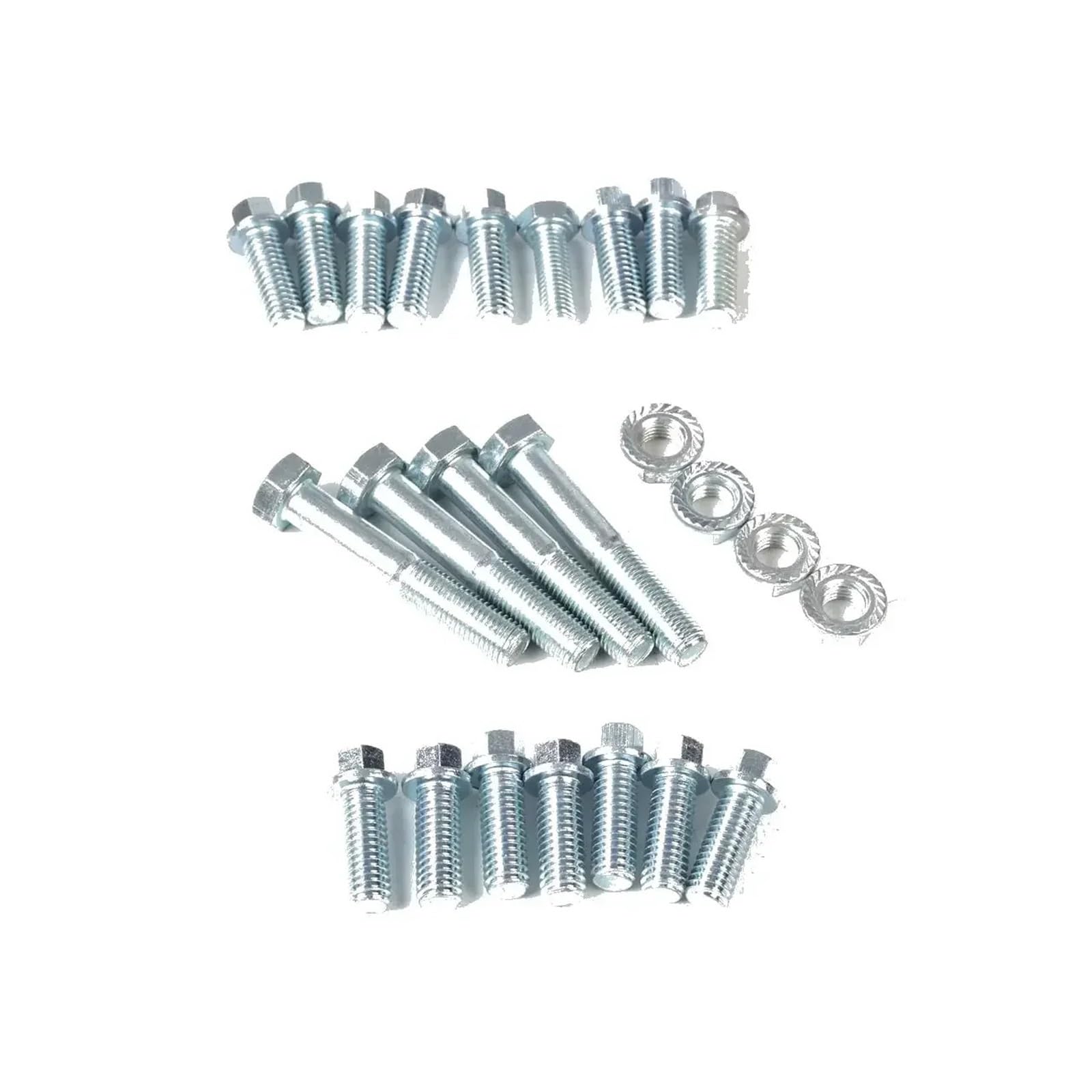 Xuanqingyi Store Kolektory wydechowe ze stali nierdzewnej 2011-2016 kompatybilne z Mustangiem GT 5.0L V8