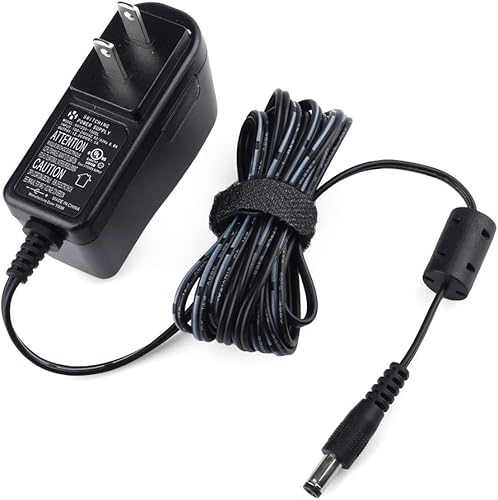 LotFancy Fuente de alimentación de 12 V, cable de alimentación para teclado Yamaha PA130 PA150 PA-3, adaptador de CA CC de repuesto para Yamaha PA