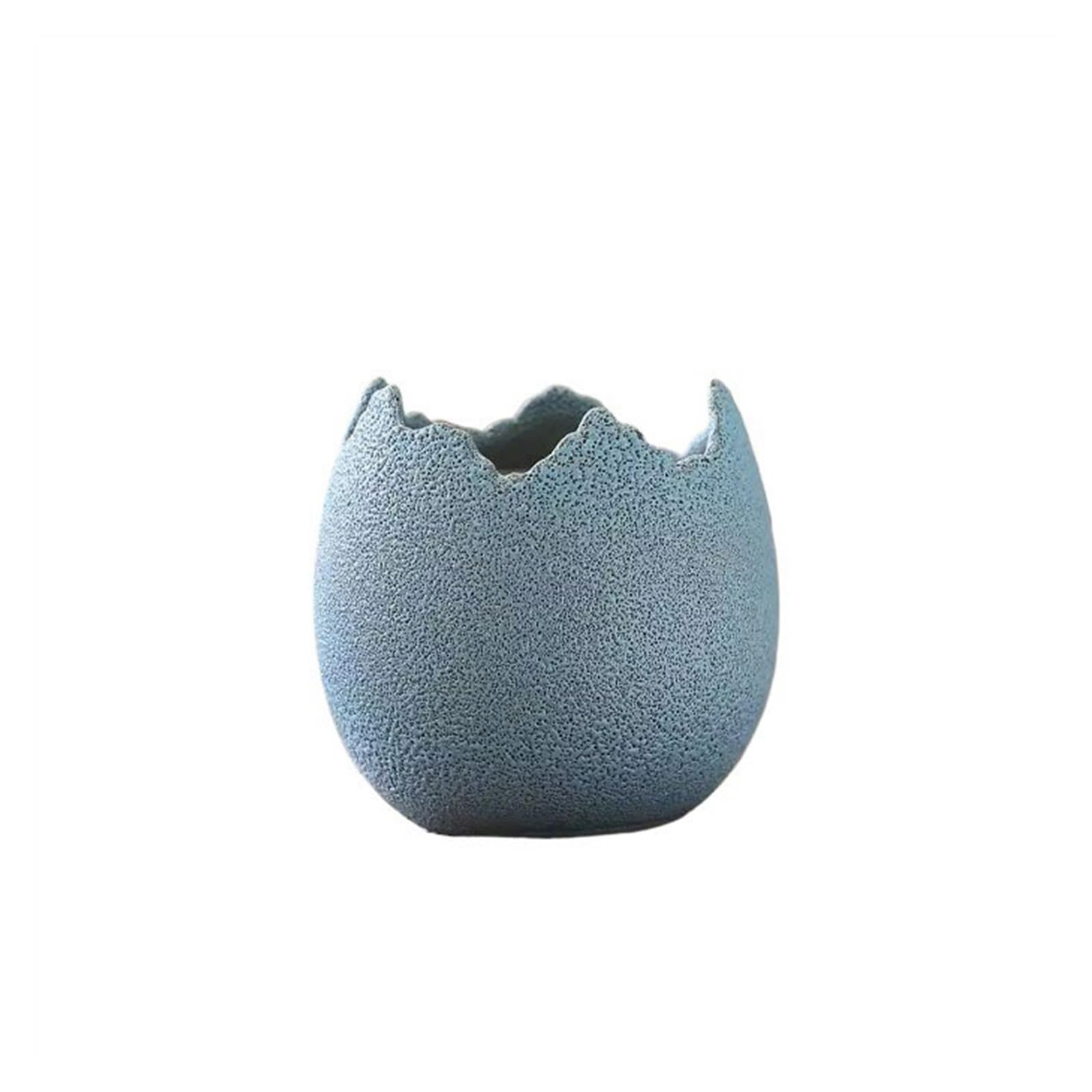 GELASIGE Flower Pots Home Living Room Courtyard Garden Balcony Plant Flower Pot Ceramic Home Decoration Potted Plant Outdoor Flower Pots(C,M)