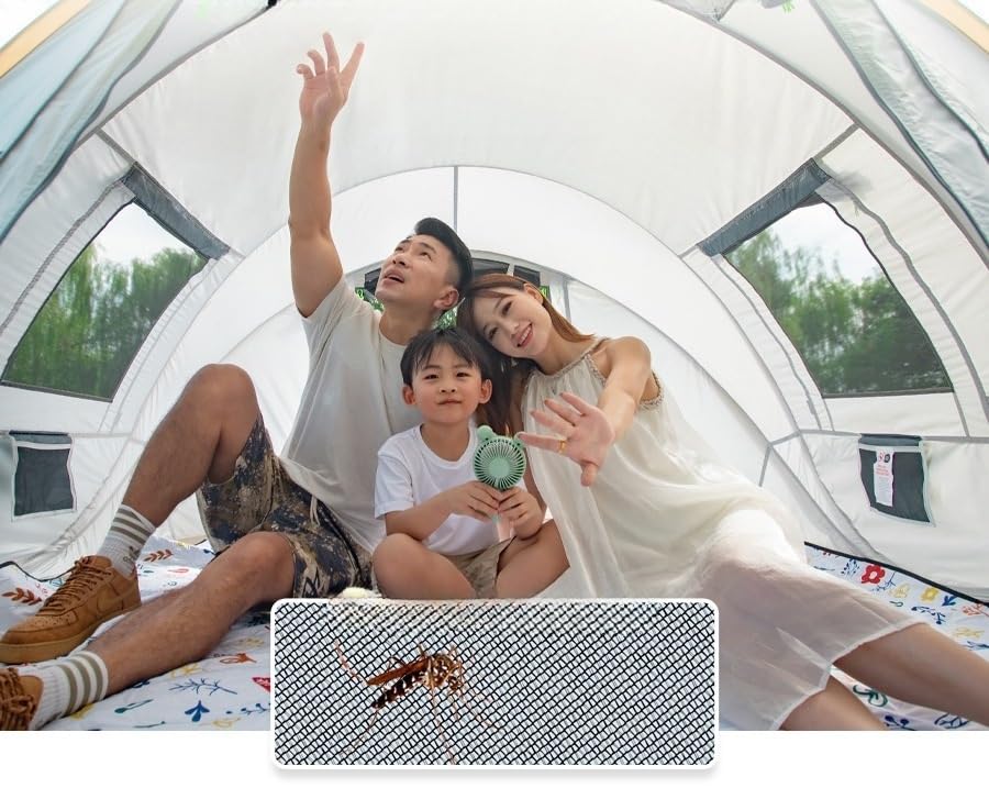 Carpa pop up para playa, refugio portátil impermeable miniatura 4