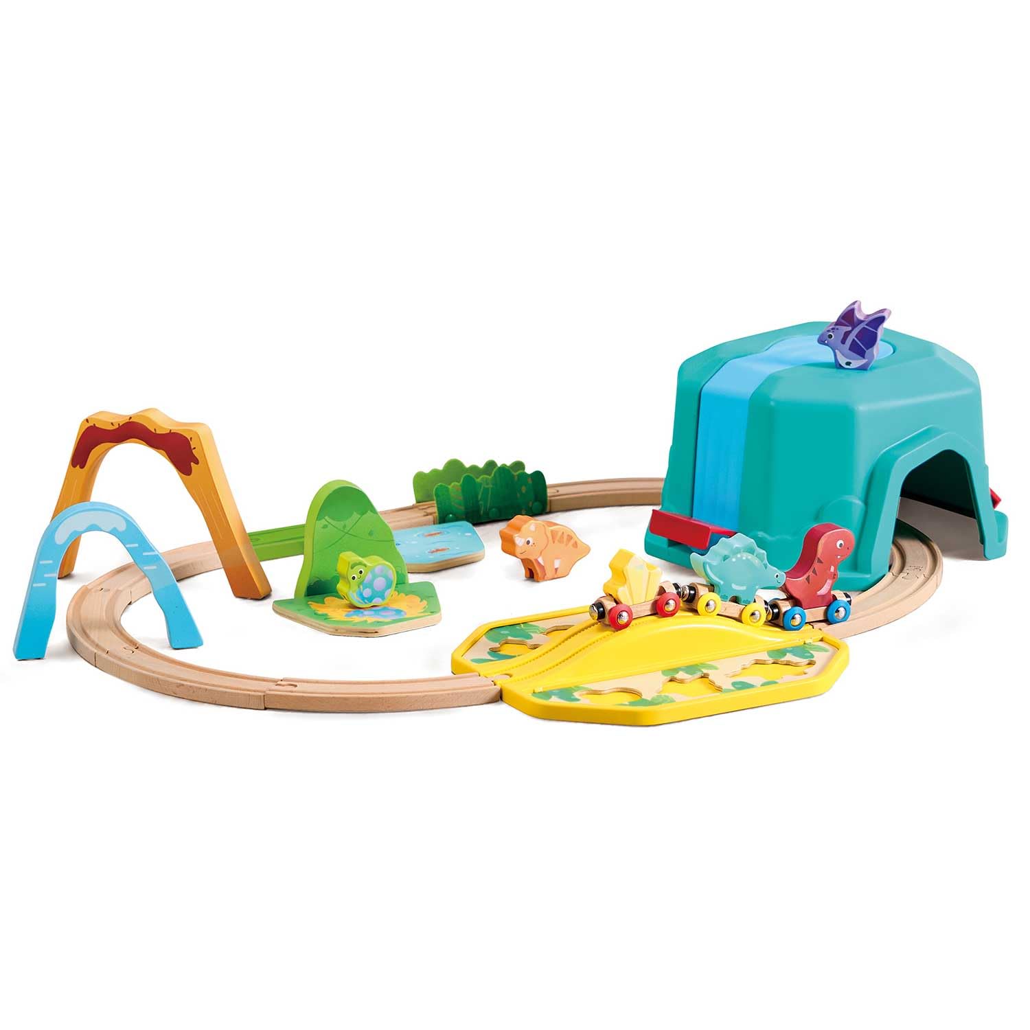 【パターン名:お片付けボックスレールセット】Hape(ハペ) お片付けボックスレ 71R4BjKrY-L._AC_UF350,