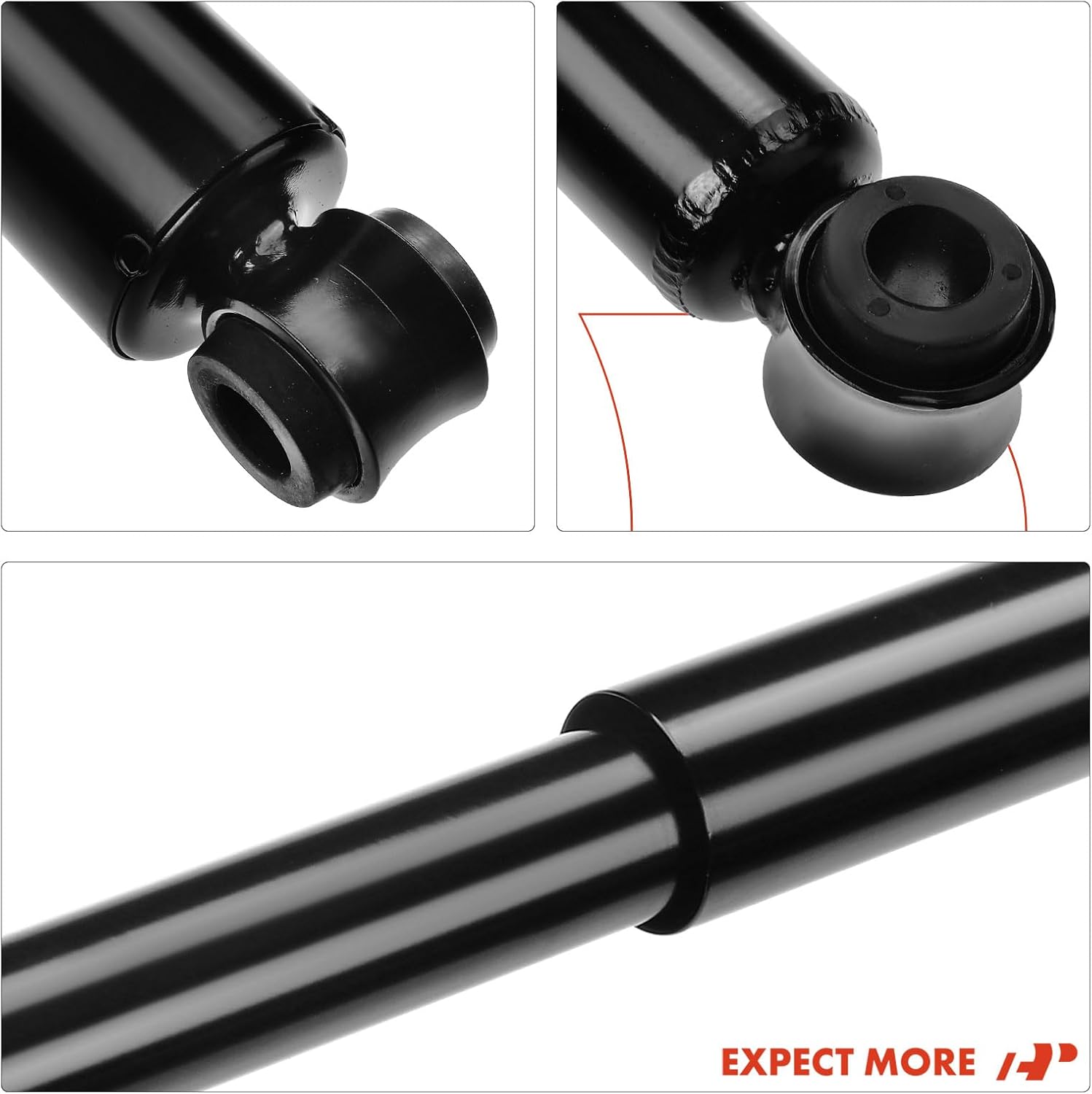 A-Premium Rear Pair (2) Shock Absorber Strut Assembly Compatible with Toyota T100 1993 1994 1995 1996 1997 1998, 4WD, Driver and Passenger Side