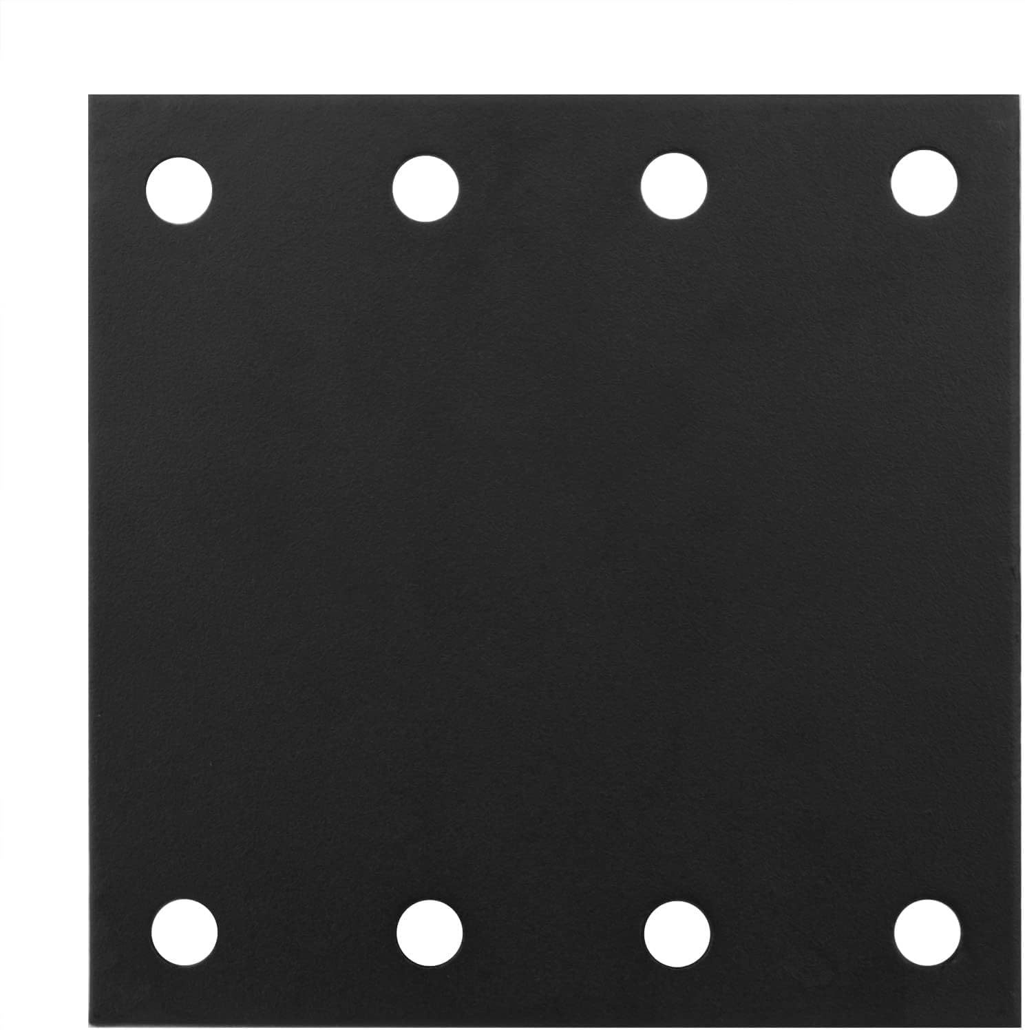 4 PCS 6" Black Flat Straight Mending Plate, Repair Joint MLK for Wood Con...