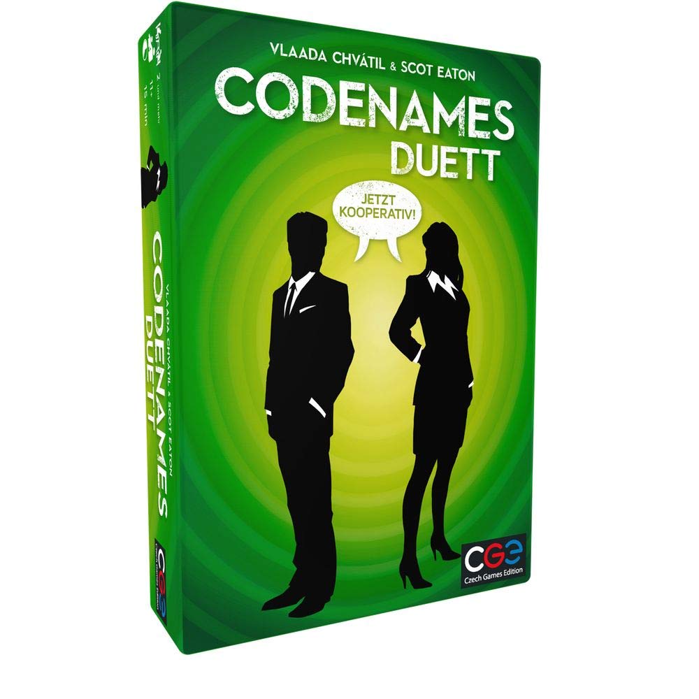 Czech Games Edition CGED0036 Codenames Duet Family Game German Multi-Coloured