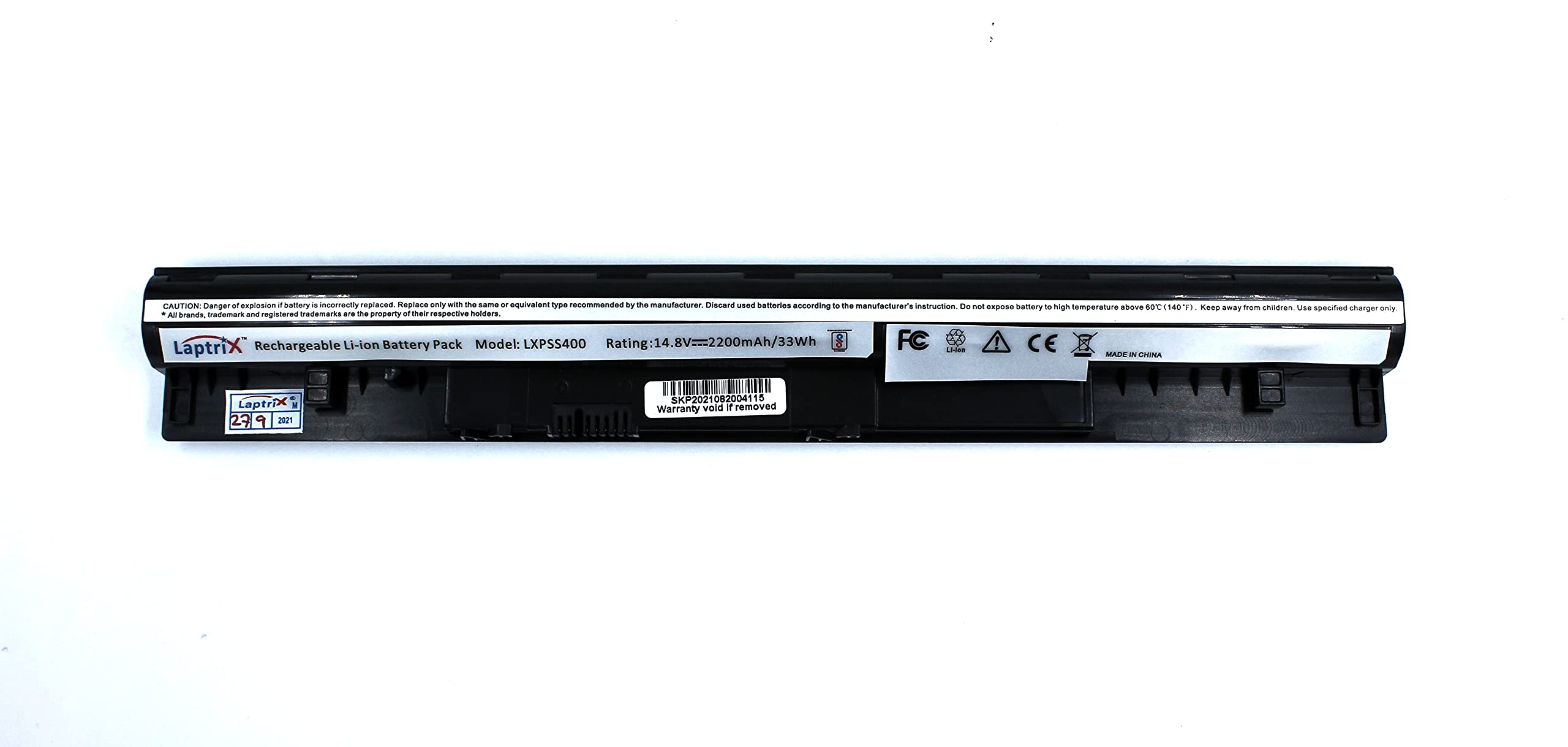Laptrix L12S4Z01 L12S4L01 Battery for ideapad S400 S300 S310 Touch S400 Touch S400u S405 S410 S415 S410 Touch S415 Touch Laptop 4ICR17/65 [2200mAh 4-Cell] (B09HKH6HNX) Amazon Price History, Amazon Price Tracker