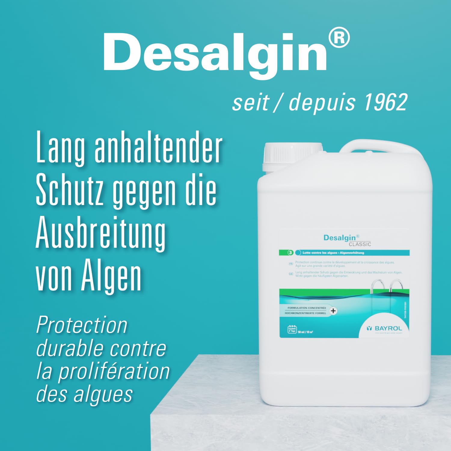 Bayrol 1141114 Desalgin Liquide Algicide 10 L