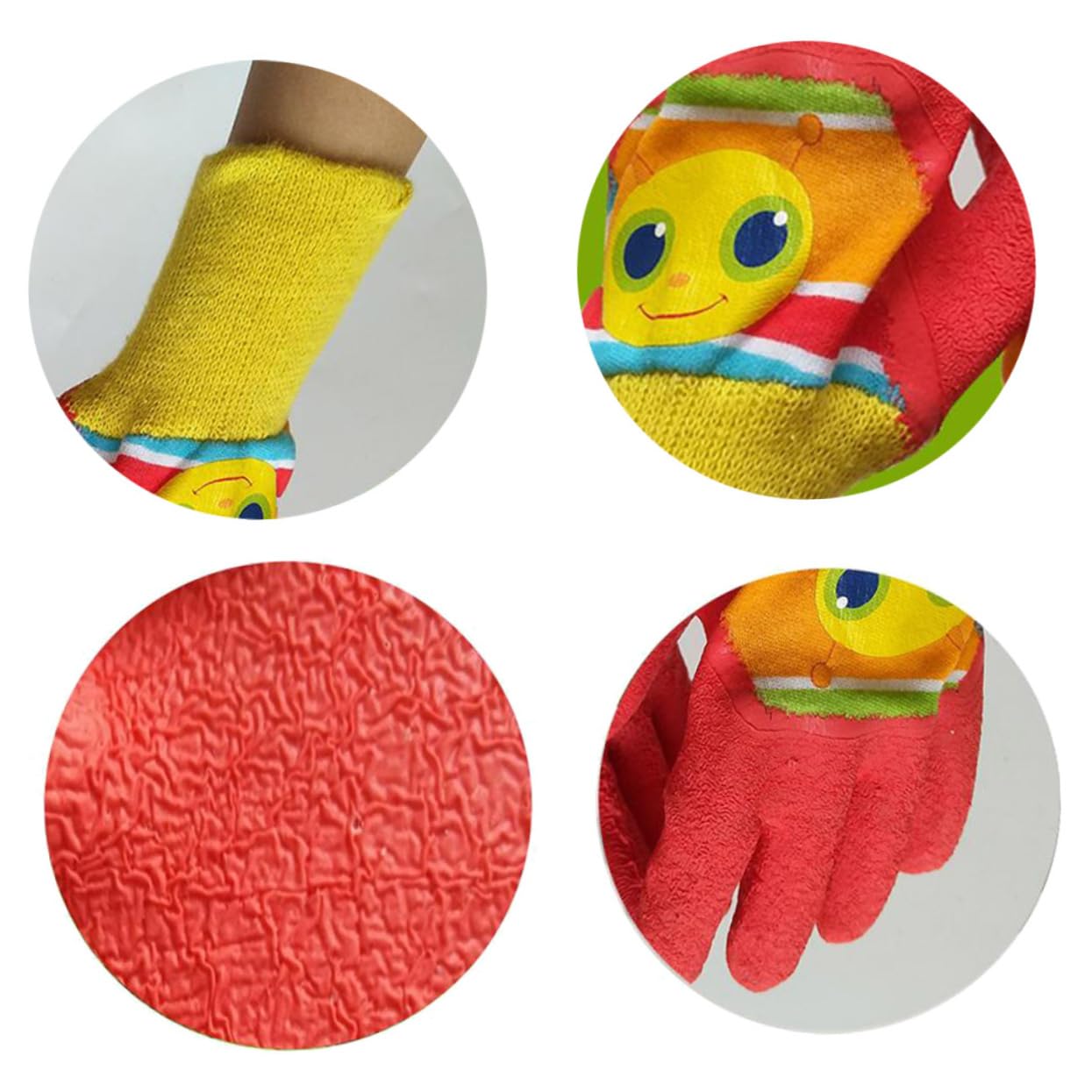 FUNOMOCYA Kids Protective Children Gardening 3-5 Years Old Safe and Comfortable Easy to Clean for School and Home Use