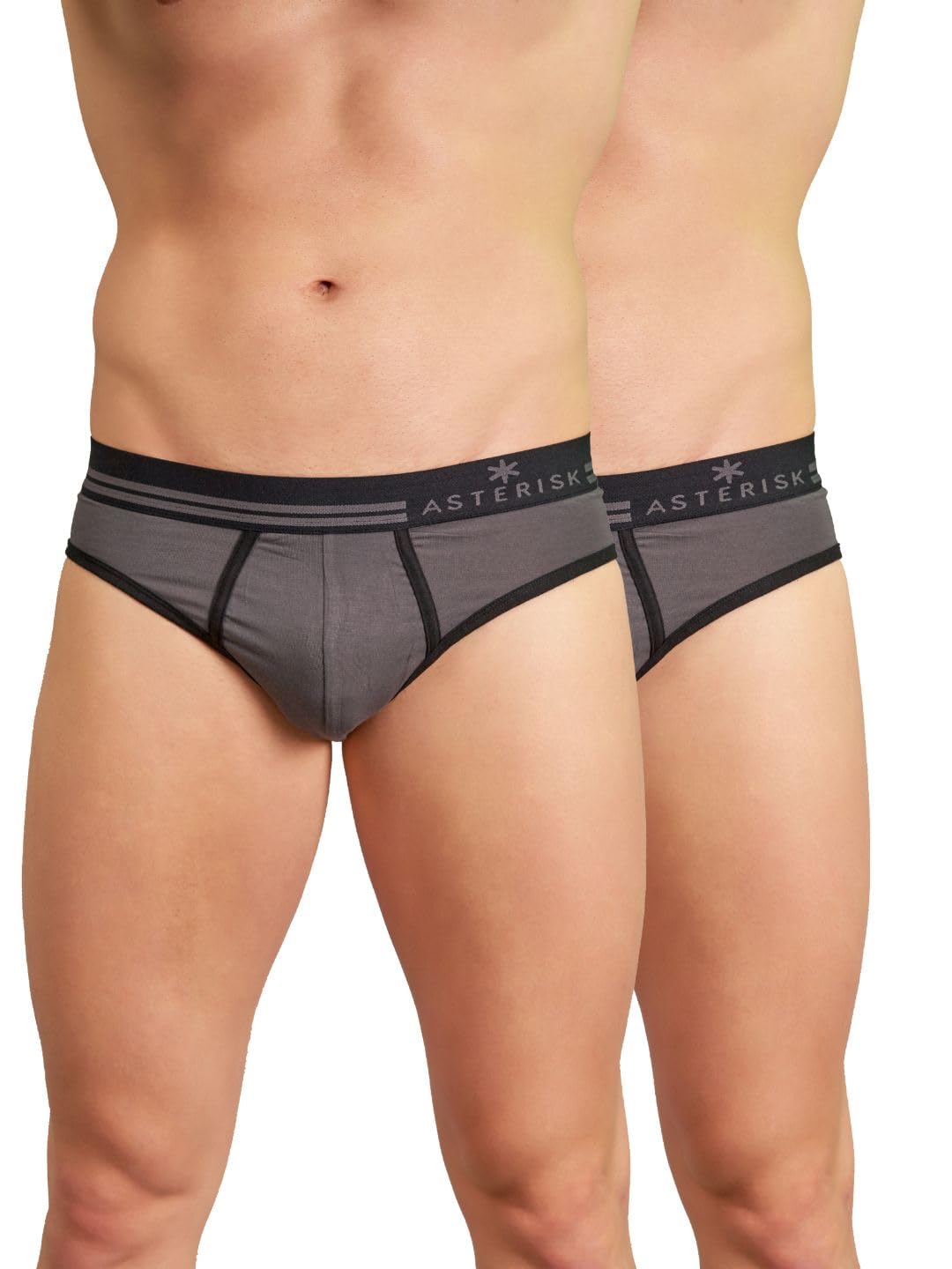 men's luxury micro modal solid briefs - pack of 2: soft, breathable, and stylish underwear