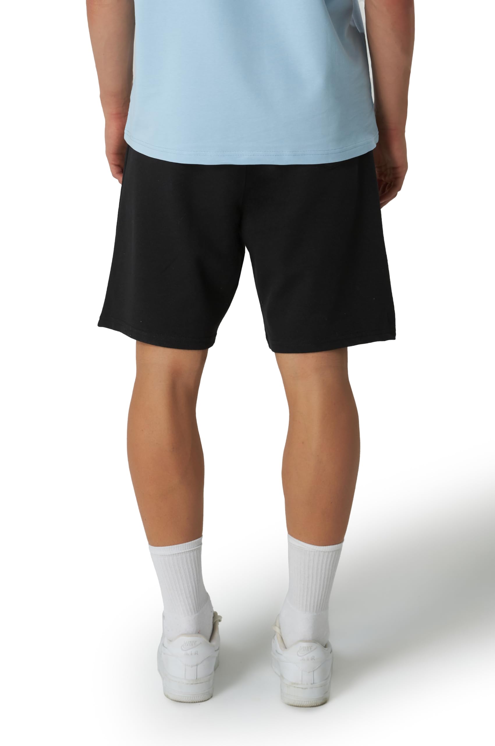 Smith & Solo Pantalones cortos deportivos para hombre, de verano, de algodón, para correr, fitness, entrenamiento, tenis
