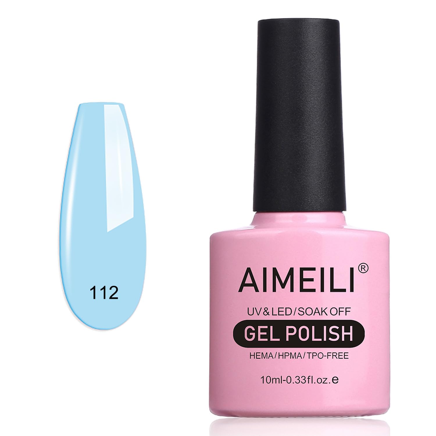 AIMEILI Esmalte Semipermanente De Uñas Soak Off UV LED Uñas De Gel - Ixia Viridiflora (112) 10ml