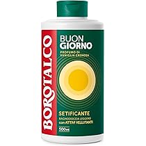 Borotalco, Bagnodoccia Buongiorno Setificante, con Attivi Vellutanti e Profumo di Vaniglia Cremosa, Texture Leggera, Dona Morbidezza e Comfort, Ideale per il Mattino, Flacone 500 ml