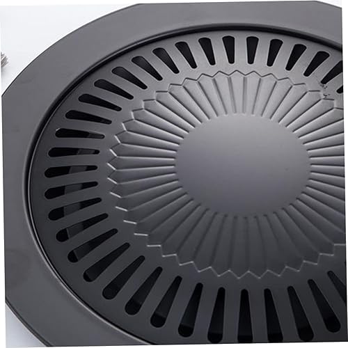 Miniatura 6 de Jorzer Parrilla de barbacoa Placa de estufa estilo coreano Sartenes de barbacoa antiadherentes para interiores