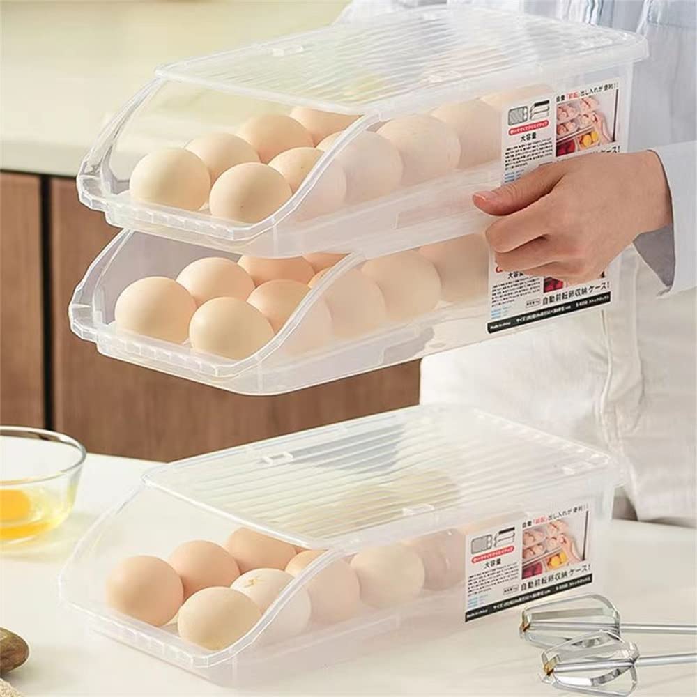 Portauova In Plastica Trasparente COOK CONCEPT KB6799 - Ermetico, Per 6 Uova, Leggero E Facile Da Pulire