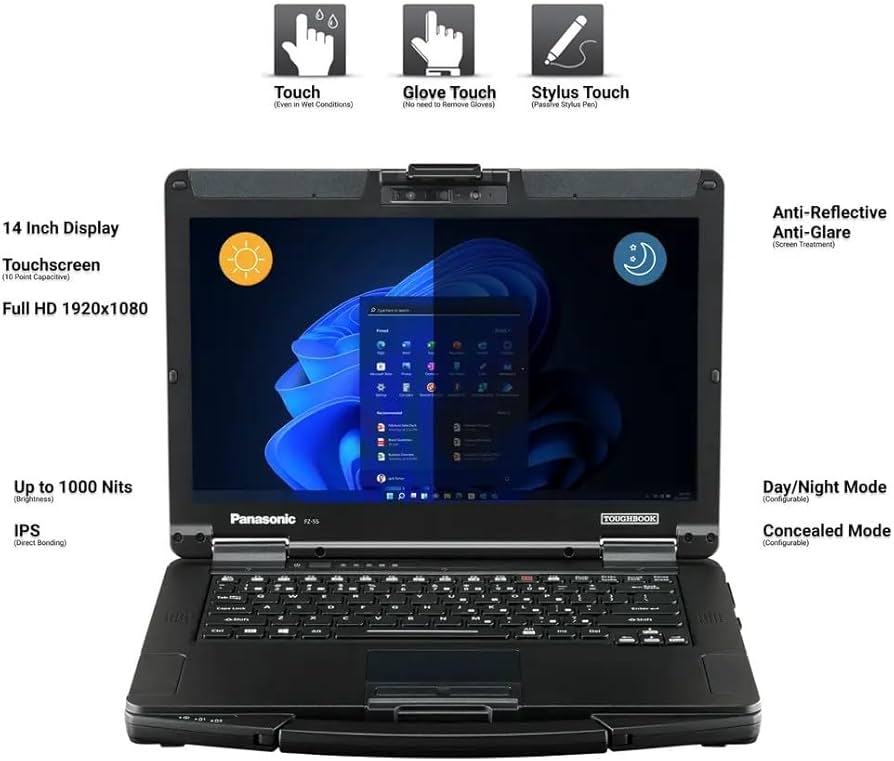 Amazon.com: Panasonic Toughbook FZ-55 MK3, Intel Core i5-13th Gen