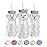 The 730 Project Honey Bear Straw Cup for Babies, 8-oz Honey Bear Cup with Lid, 3-Pack Therapy Learning Honeybear Straw, Baby Bottle Set, Unicorn PURPLE