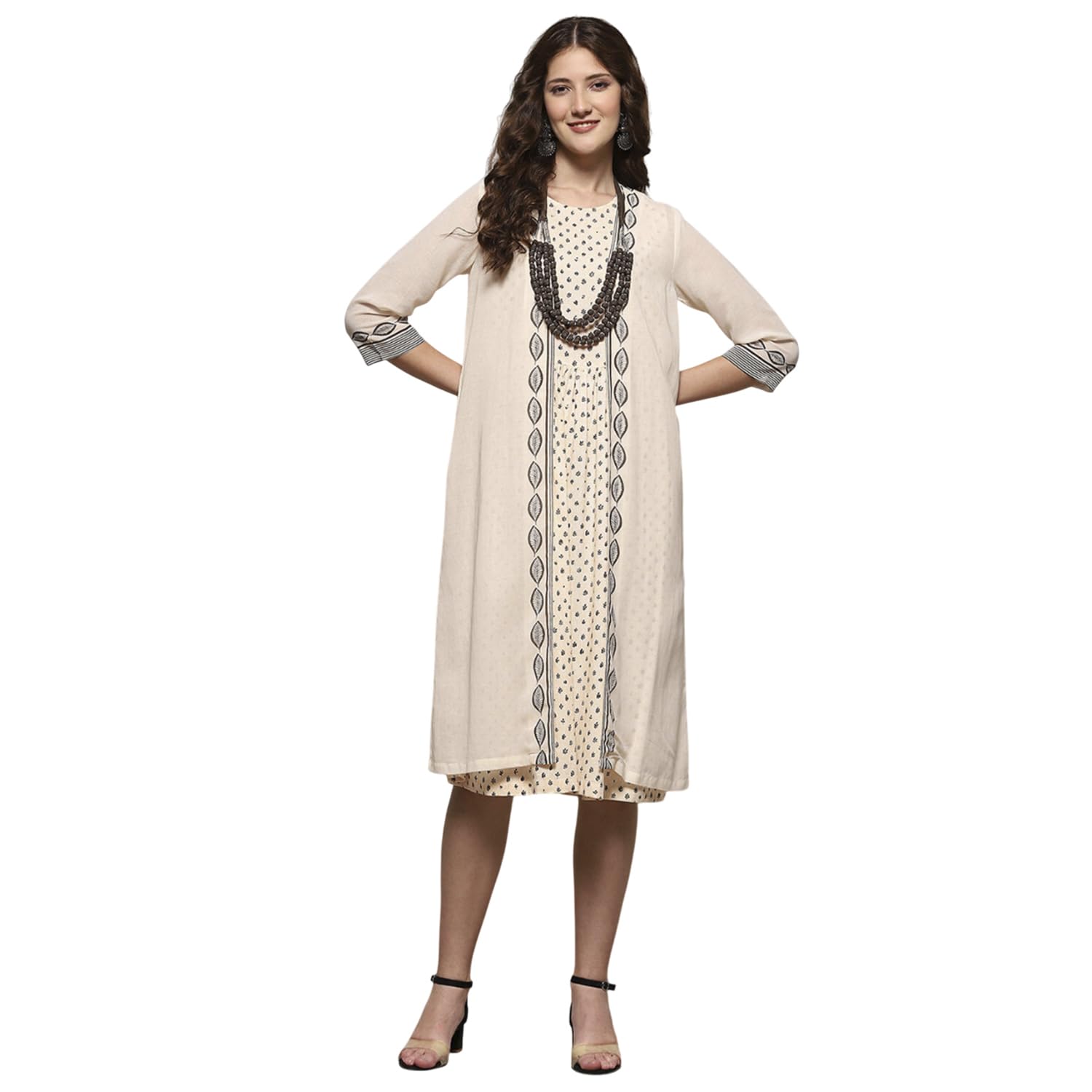 biba Women Cotton Blend Straight Kurta-picture-16