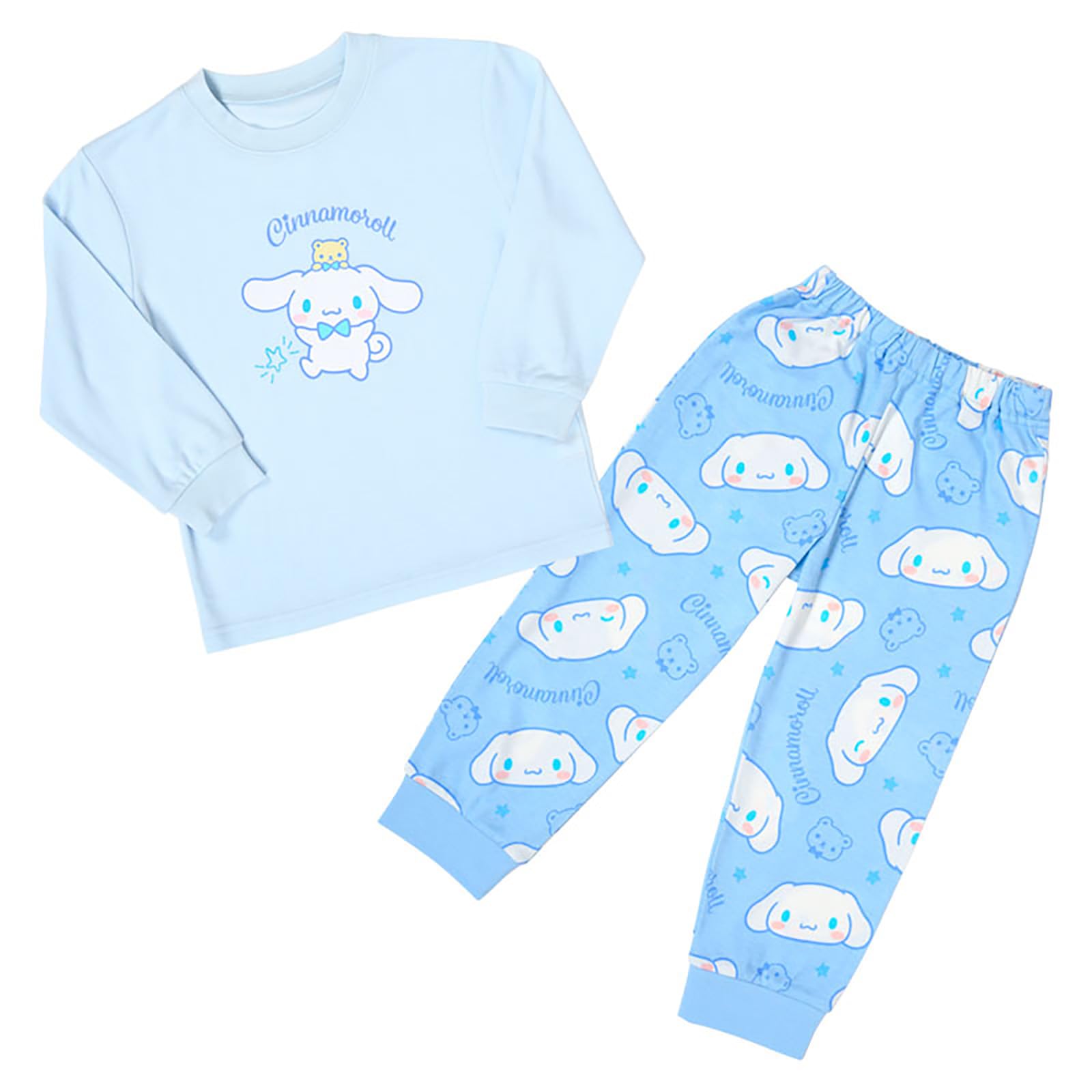 Sanrio Kids' Long Sleeve Pajamas Cinnamoroll 140cm 487376