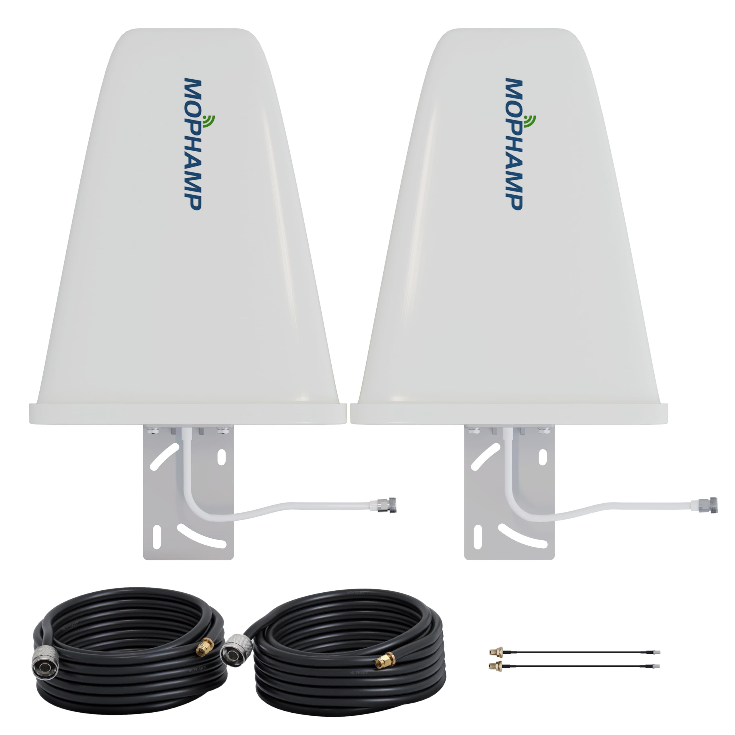 MIMO Kit d'antenne externe 2 x 2 698-3800 MHz | Fonctionne avec les hotspots 4G LTE/5G, routeurs, passerelles