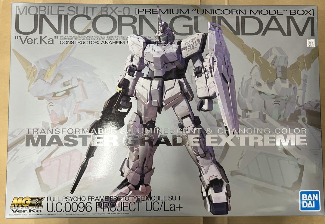 Amazon.co.jp: MGEX ver.ka 1/100 ユニコーン ユニコーンモード 