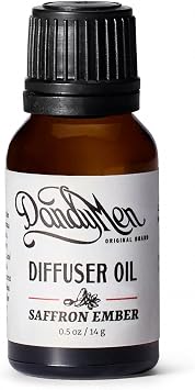 Dandy Men Diffuser Oils - Premium Aromatherapy | Saffron Ember Scent