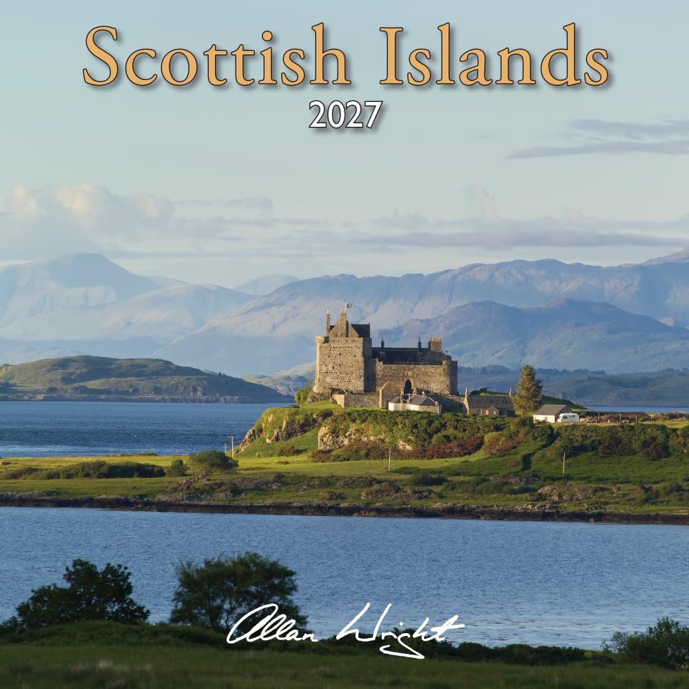 2027 Scotland Calendar: Scottish Islands – Wall Calendar – Month to View – 12 Months