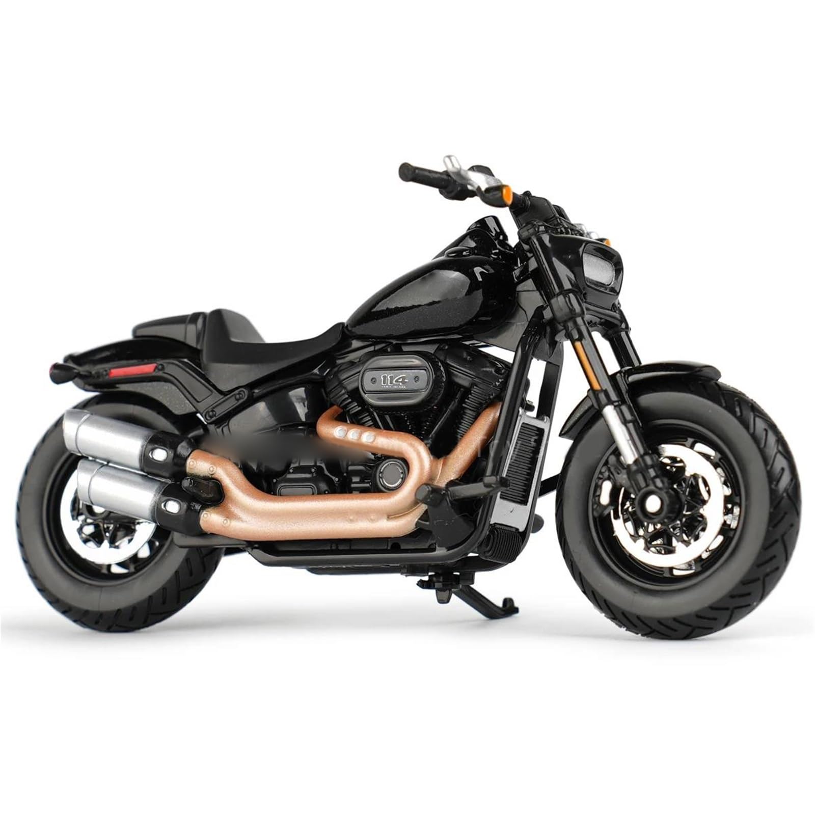 1:18 Per Harley Per Davidson 2022 Fat Bob 114 Veicoli Pressofusi Hobby Da Collezione Modellini Di Motociclette Giocattoli