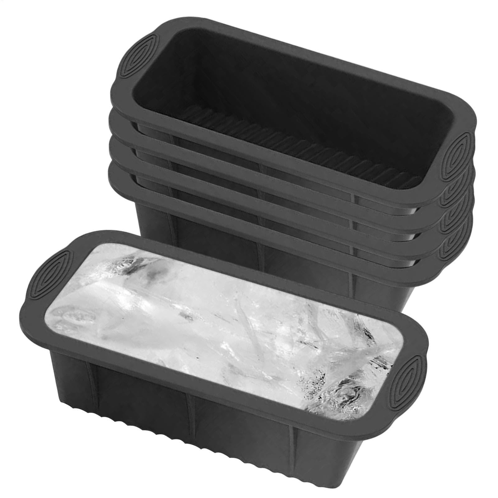 Eisziegelform, große Gefrierbehälter, 25 cm, Eisformen, für Zuhause, Küche, Restaurant, Outdoor, Camping, Picknick, Party
