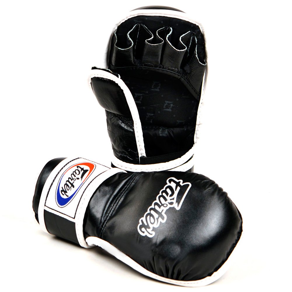 Amazon | Fairtex FGV15 FGV15 MMA スパーリンググローブ ブラック M