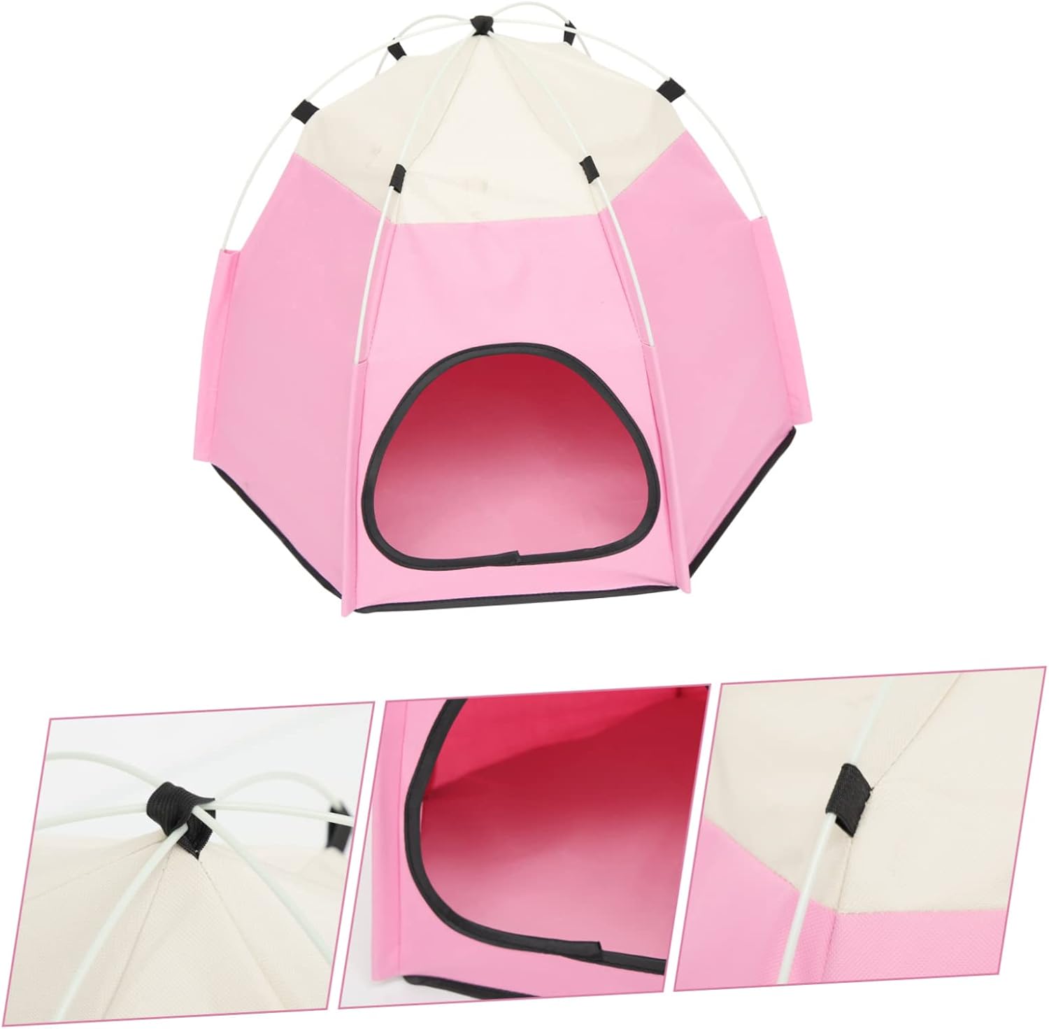 Sosoport 3pcs Folding Breathable Pet Tent Indoor Dog Nest and Cat Sleeping Tent for Cozy Rest Safe Space and Comfortable Environment for Pets