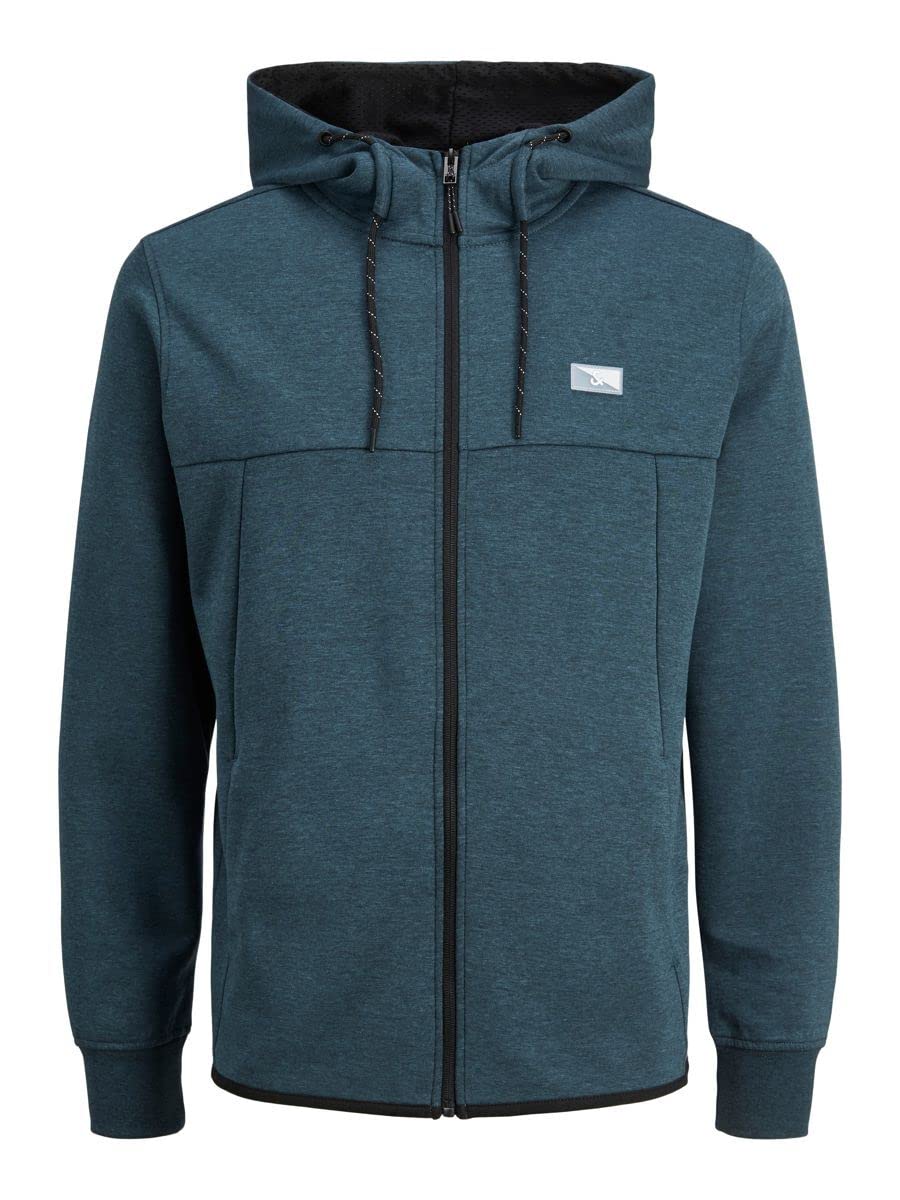 Jack & Jones Jcoair Sweat Zip Hood Noos. Chaqueta con Capucha Hombre