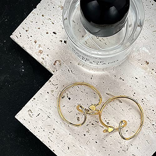 Ef Enfashion Trendy Geometric Line Elements Clip On Earrings Personalized Ear Cuffs For Women Teen Girls #TOP3