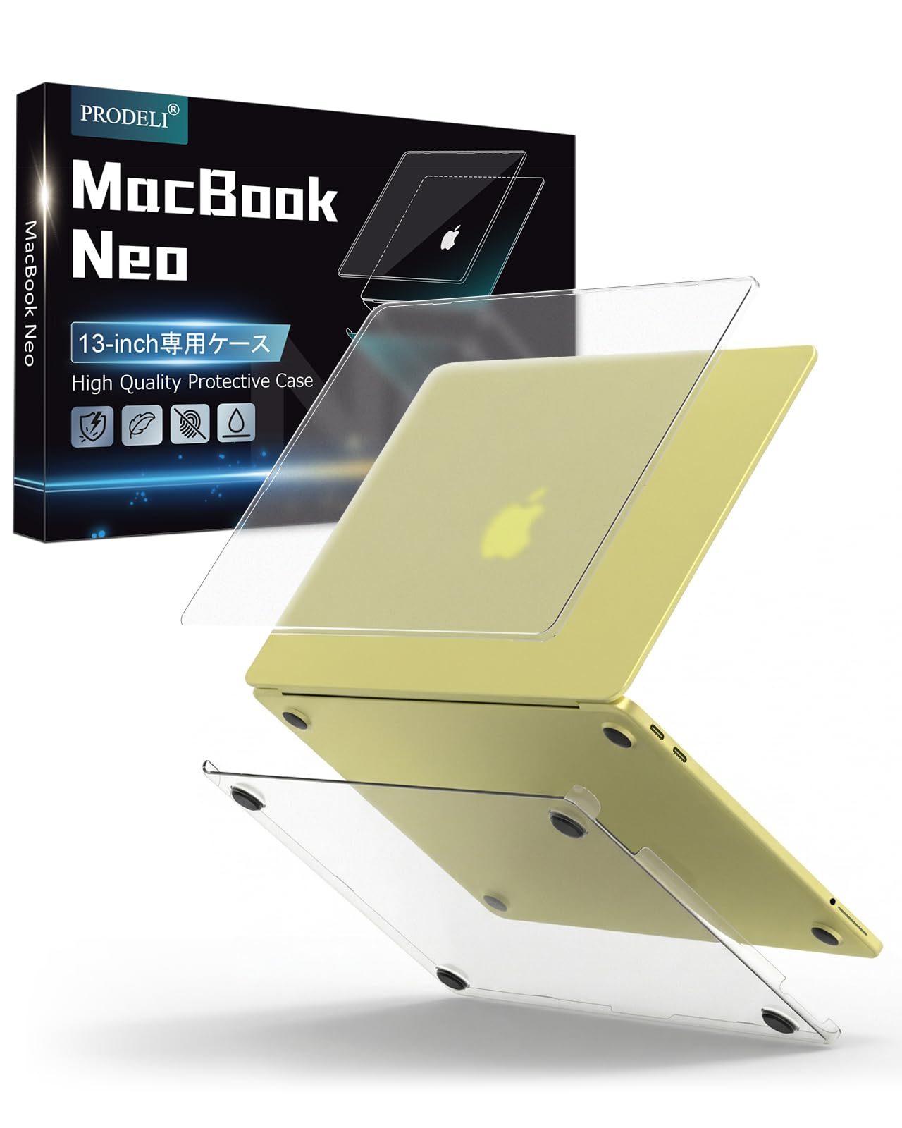Amazon.co.jp: MacBook Neo 13インチ A3404 専用 ケース マットクリア