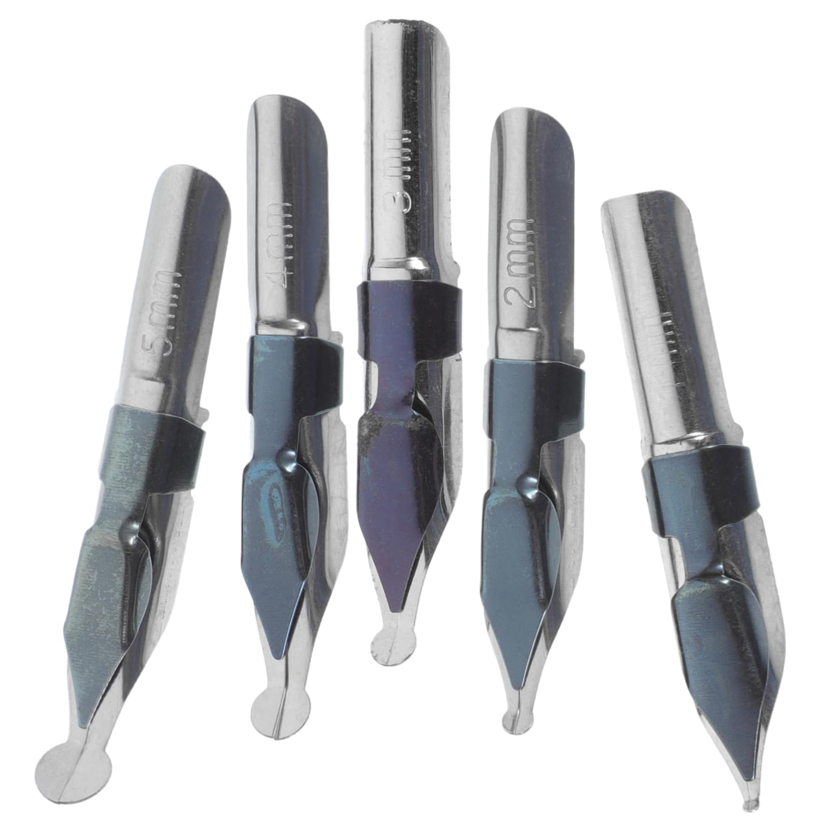 jojofuny Dip Pen Tip Set 5pcs Fine Replacement Nibs for Fountain Pen Paint Marker