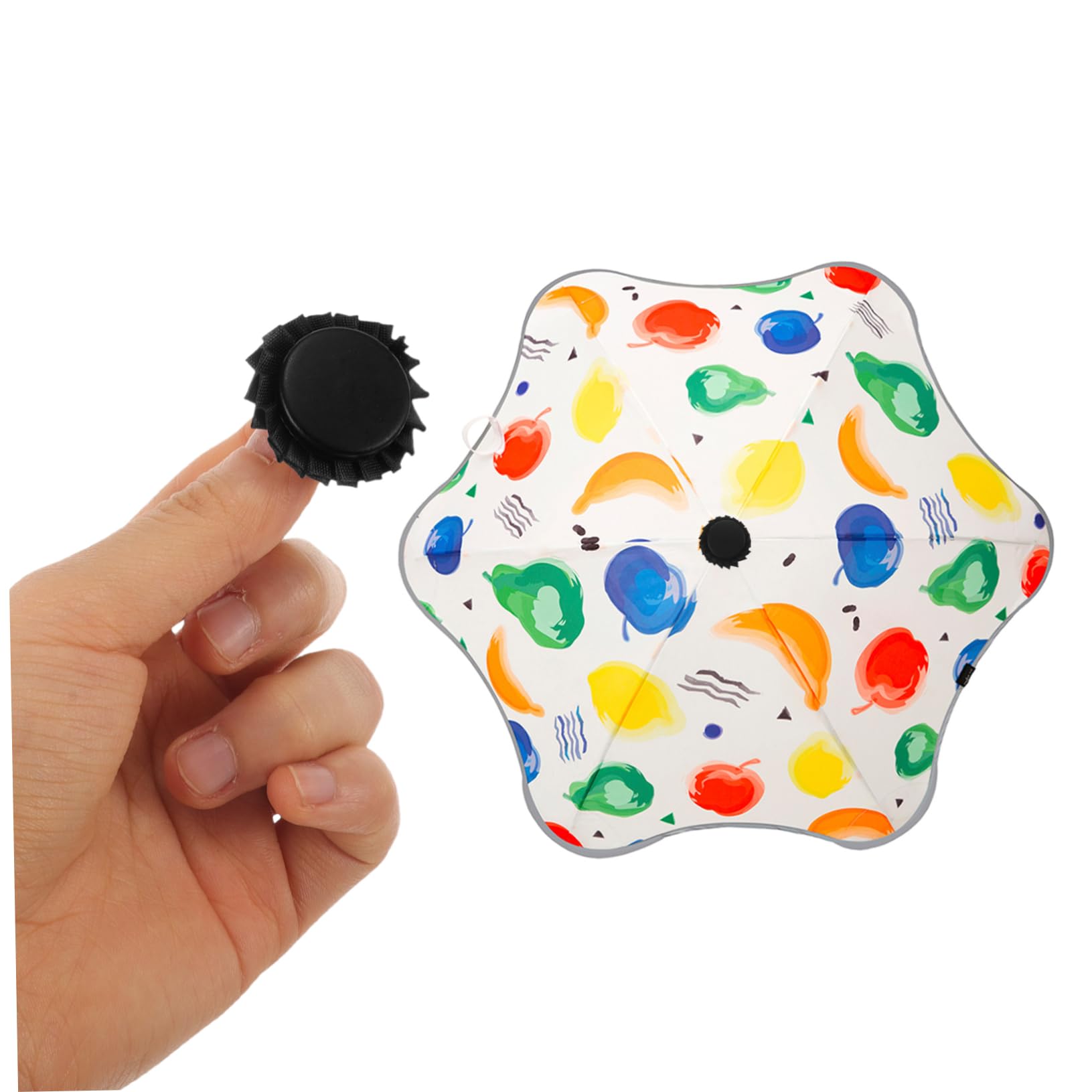 GALPADA accesorios para paraguas puntas de paraguas profesionales kit de reparación de paraguas de lluvia partes tapas de paraguas cubre consejos de paraguas el plastico Black