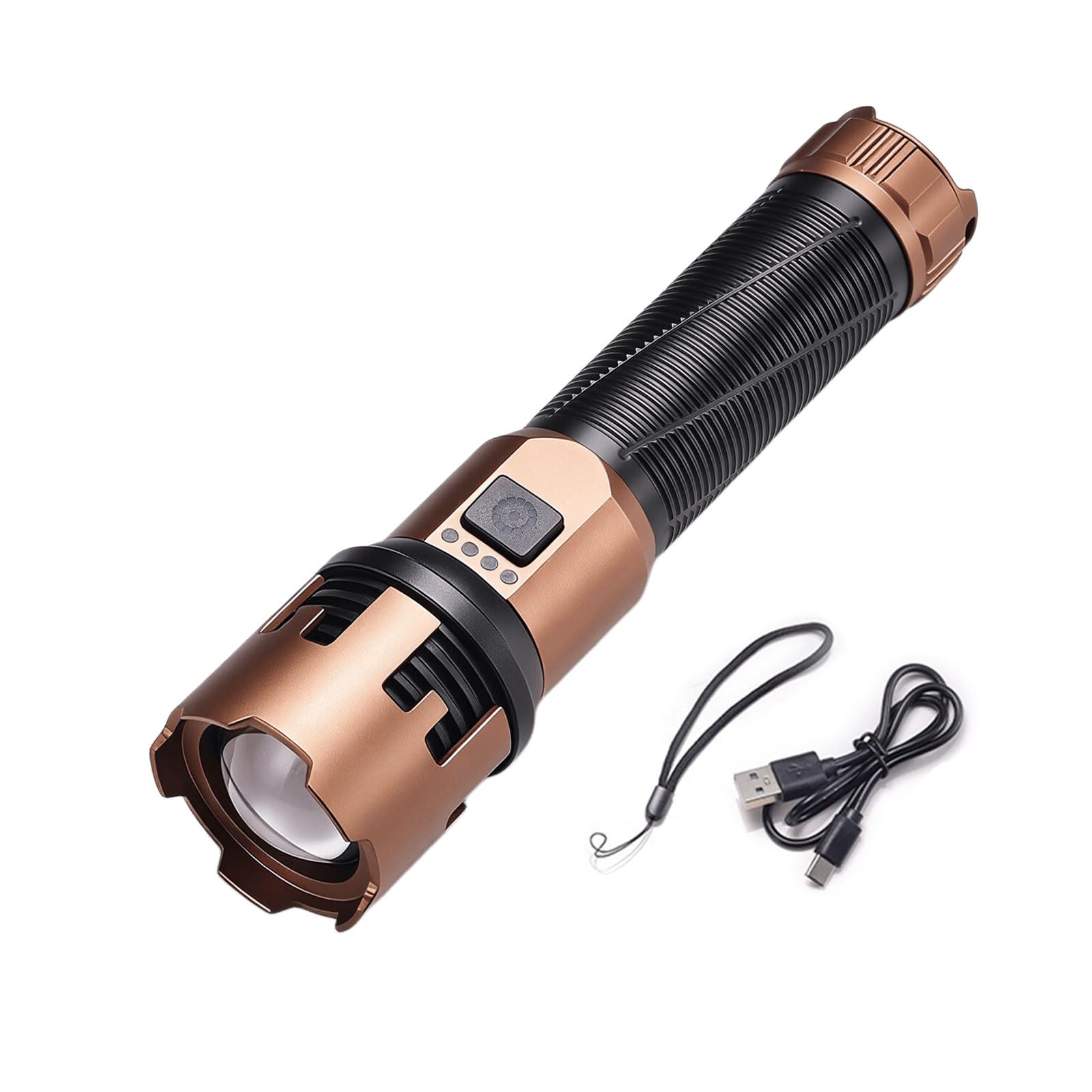 Kaeltsyn Portable Small Flashlight Multifunctional LED Outdoor Lighting for Night Work and Exploration