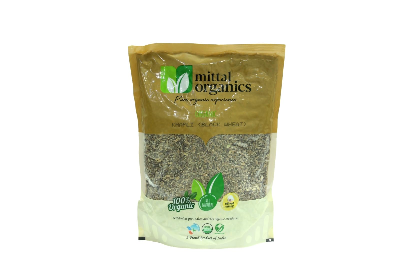 Mittal Organics - Organic Black Wheat Whole - Khapli 1.8 kg (900 g x 2 Pack) (B0D95Y1YBR) Amazon Price History, Amazon Price Tracker