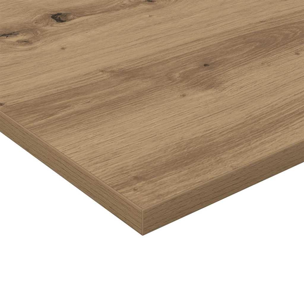 vidaXL Półka na książki 3 poziomy 4 szt. 100 x 20 x 1,5 cm Brązowy