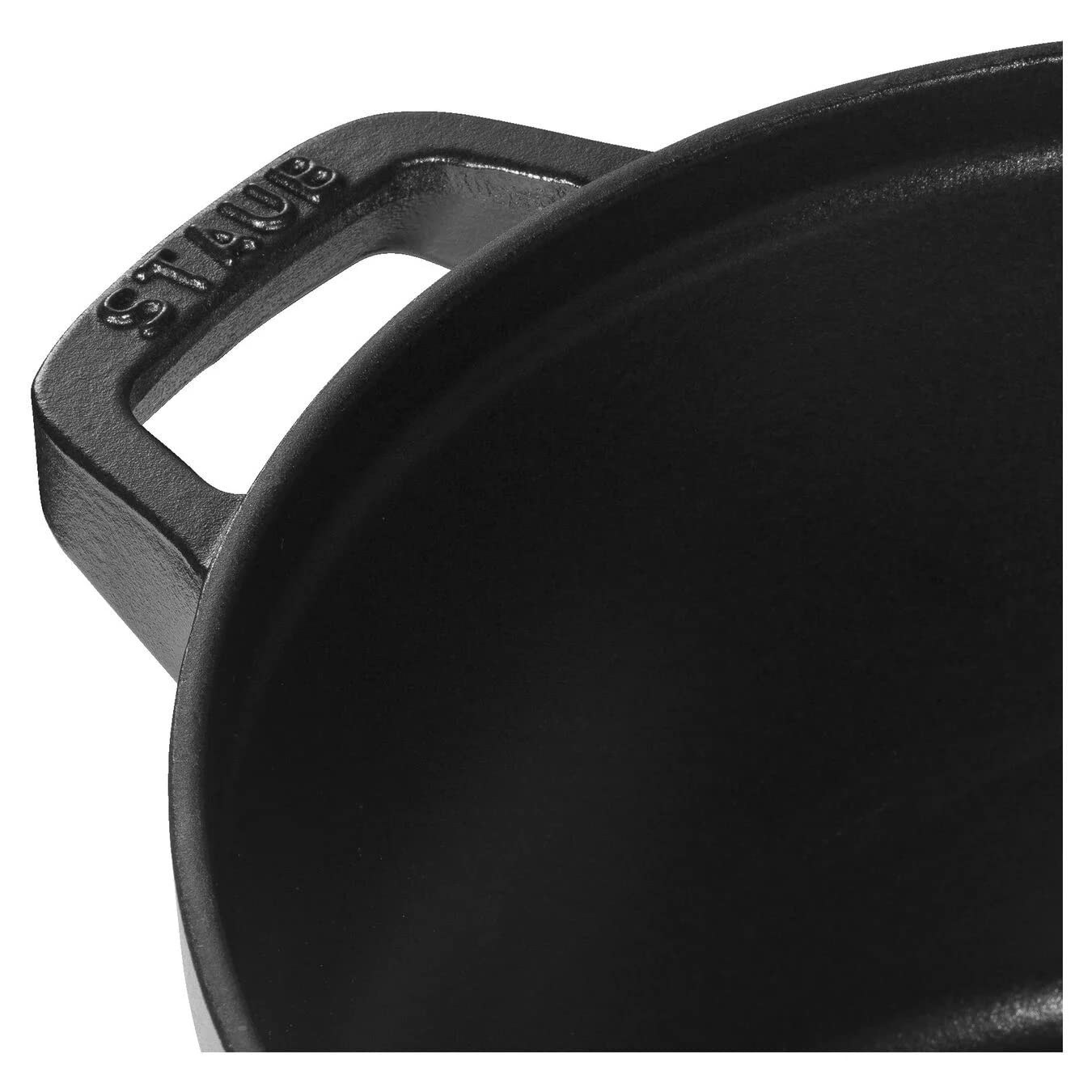 STAUB La Cocotte Lot de 2 casseroles rondes en fonte noire