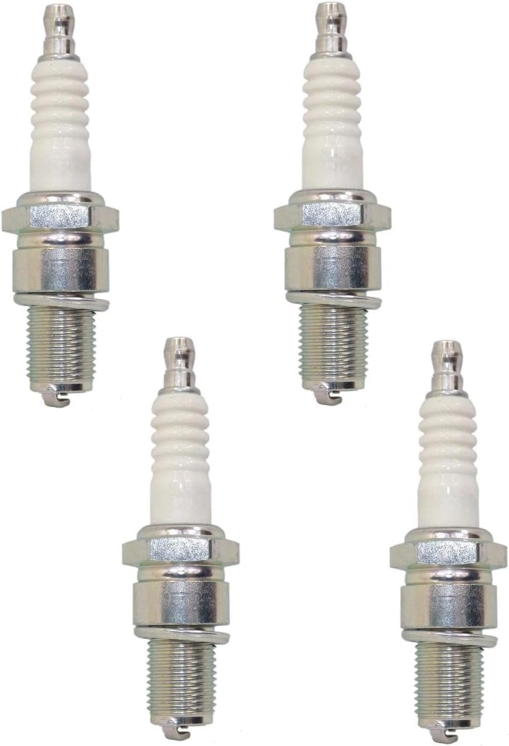 Bpr5es Lawn Mower Spark Plug Compatible for NGK String Trimmer, Mower Spark Plug Specifications 3.25 x 0.75 x0.75 inches, Part Number 7734, Perfect for Lawn Mower in Lawn or landscapes - 4 Pack